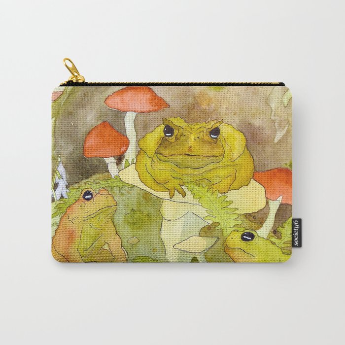 Toad Council Carry-All Pouch