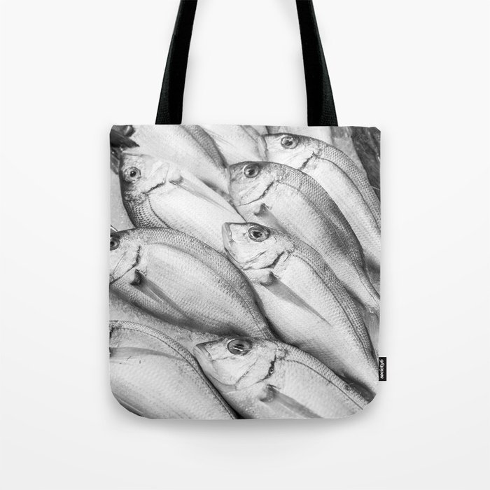 Fish at fish market Tote Bag