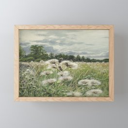 The Barn on the Meadow Framed Mini Art Print