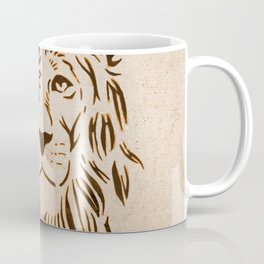 Lion Flower Face Coffee Mug