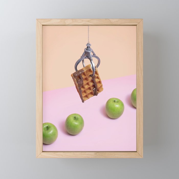 Delicious choice Framed Mini Art Print