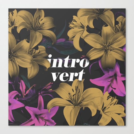 Introvert Canvas Print