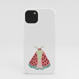 Watermelon Moth iPhone Case