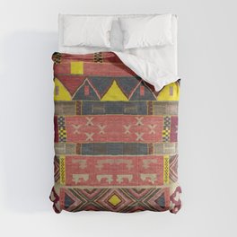 Multicolor Collage Moroccan Artwork Design D22 Comforter