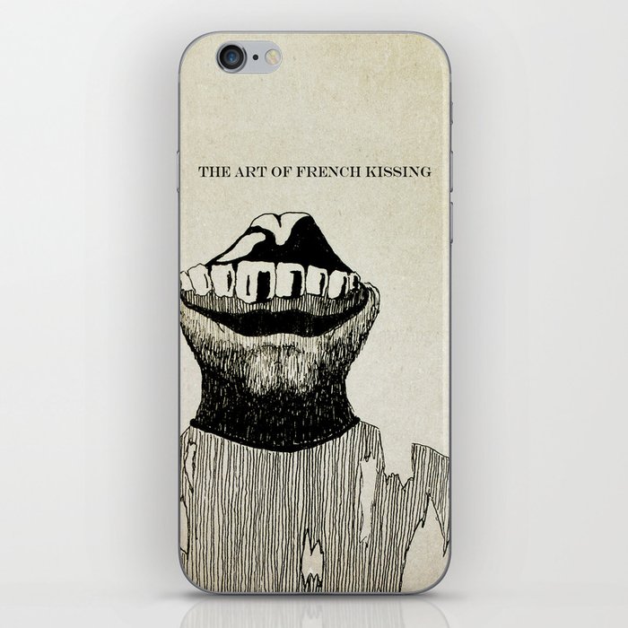 The Art of French Kissing iPhone Skin