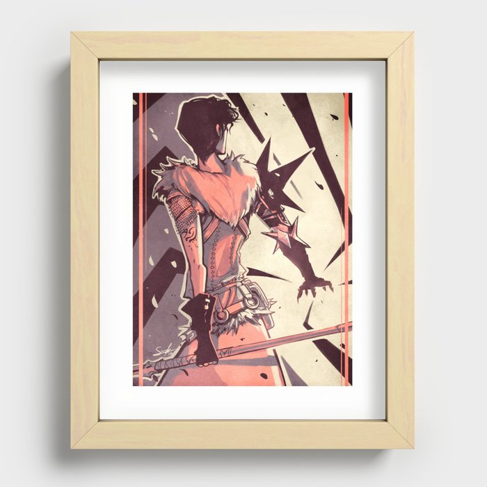 Dragon Age: Marian Hawke Recessed Framed Print