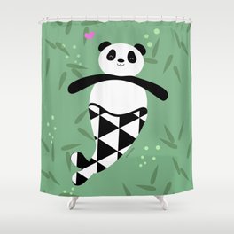 Merpanda Shower Curtain