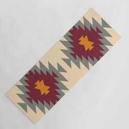 Aztec Southwestern pattern Navajo ornament Tribal Native American print Yoga Mat