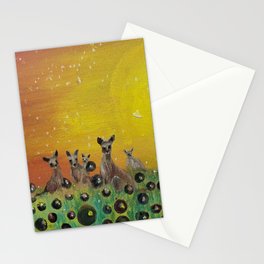 Roos looking at you Stationery Card