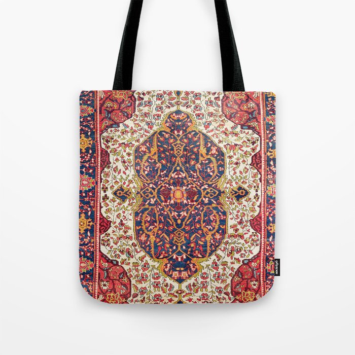 Malayer West Persian Rug Print Tote Bag