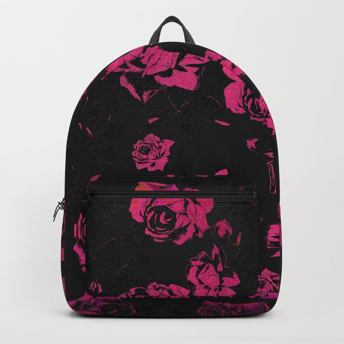 black girly backpack