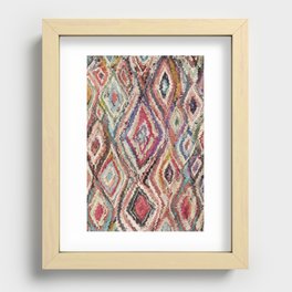 Loose Moroccan Recessed Framed Print