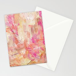 The magician abstract painting  Stationery Card