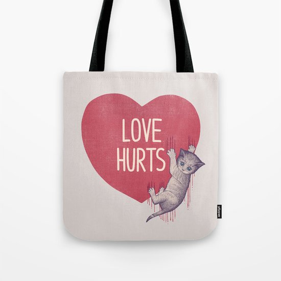 Love Hurts Tote Bag