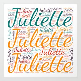 Juliette Art Print