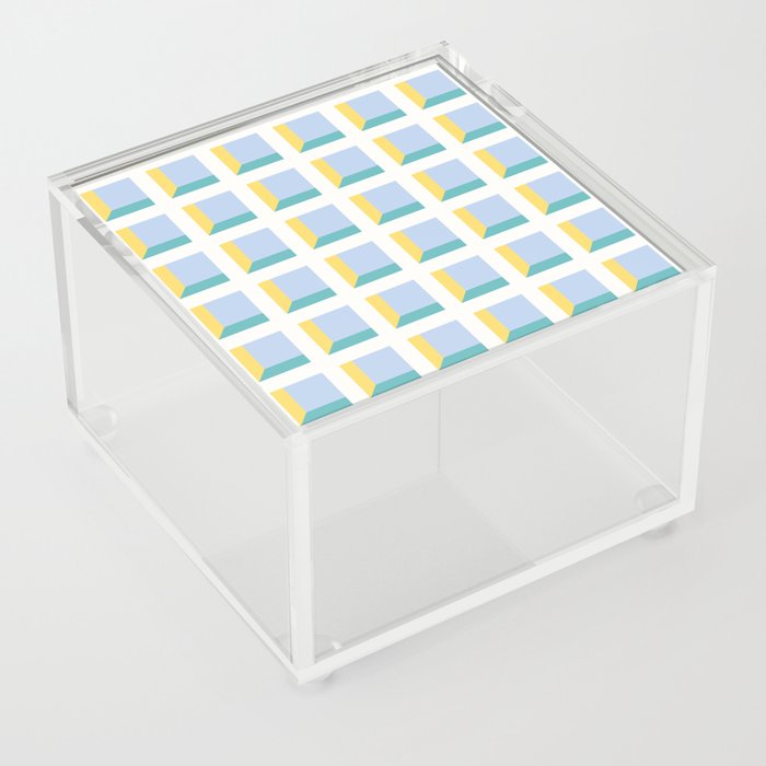 Minimalist 3D Pattern V Acrylic Box