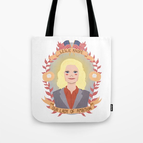 Leslie Knope Tote Bag