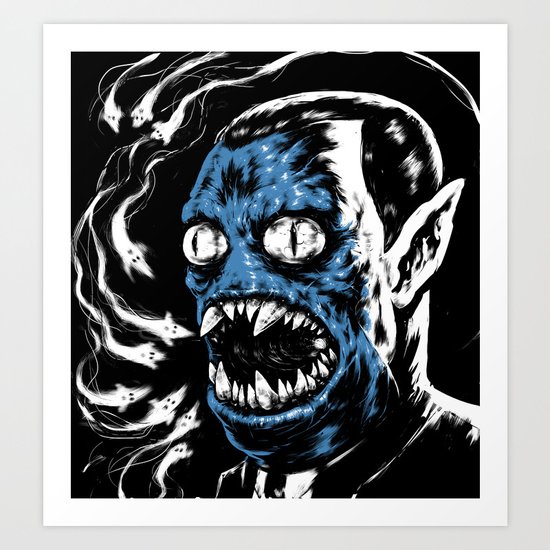 Adventure Time - Hunson Abadeer / Marceline's Dad Art Print