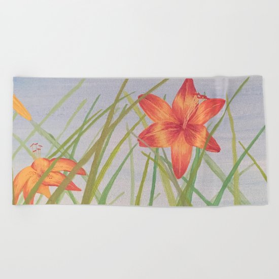 Lily Bloom Beach Towel