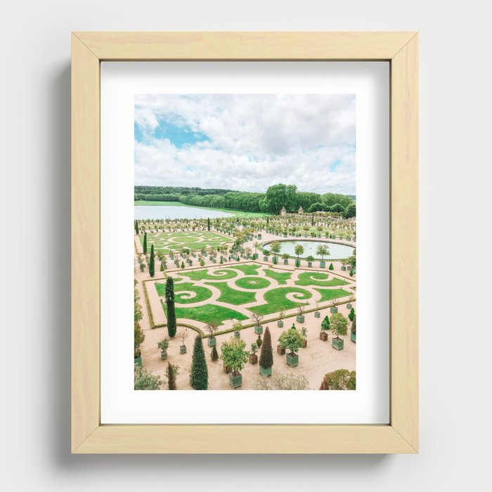 Gardens at Versailles Recessed Framed Print