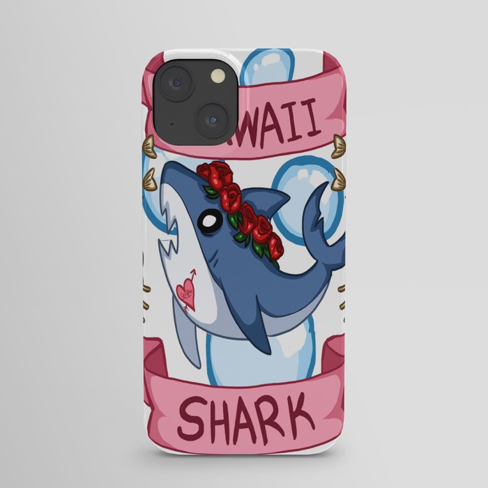 Kawaii Shark iPhone Case