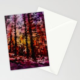Forest at Dawn Stationery Card
