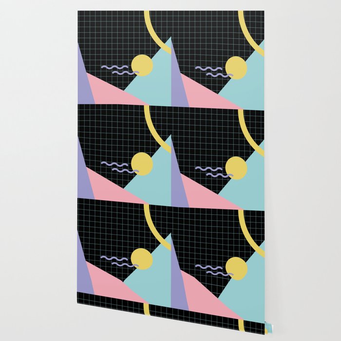 Memphis Pattern 7 80s 90s Retro Wallpaper By