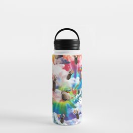 Tie Dye Capybara Trippy Capybaras Water Bottle