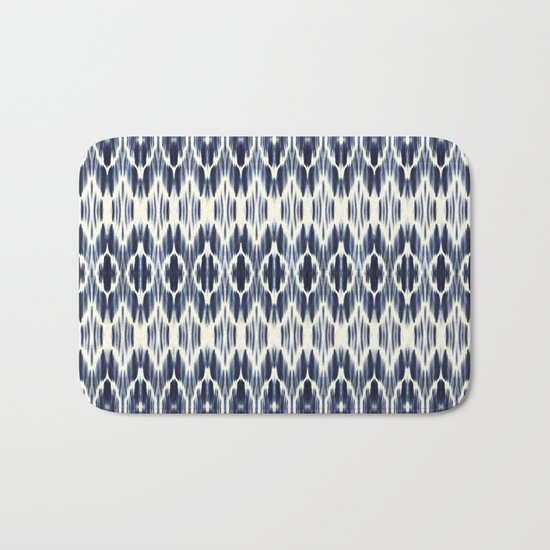 BOHEME INDIGO BLUE Bath Mat