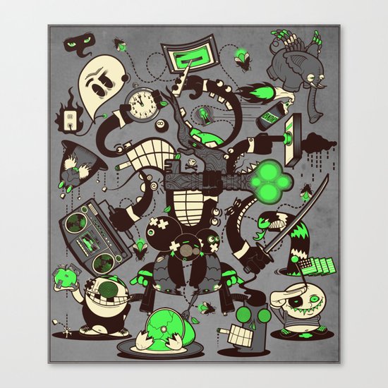 Capers, Schemes, Plans, and Scams Canvas Print