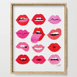 Lips of Love Serving Tray