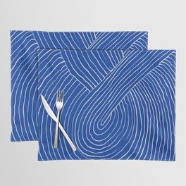 Strokes 01: Chathams Blue Edition  Placemat