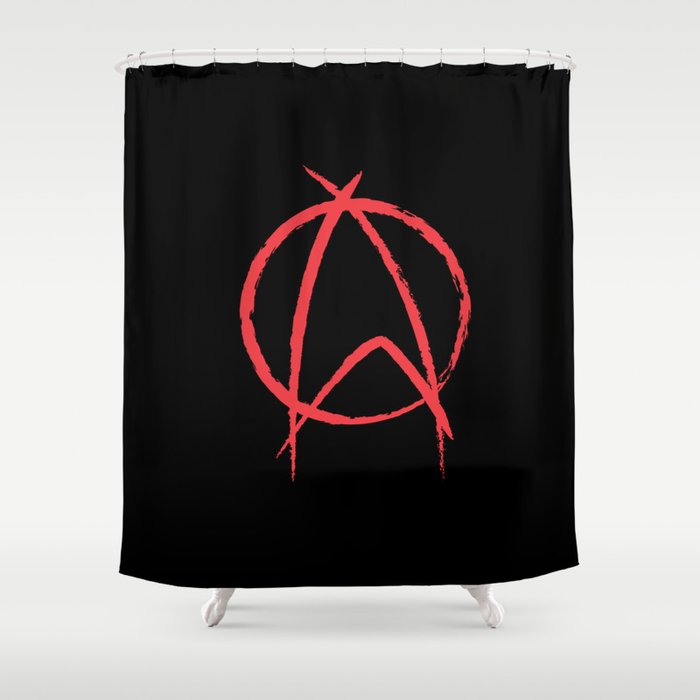 Federation Anarchy Shower Curtain