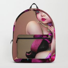 Pink Doll 03 Backpack