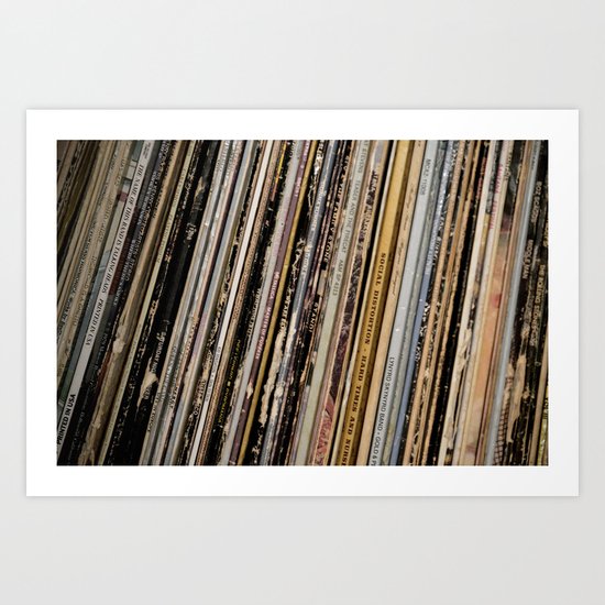 Records Art Print