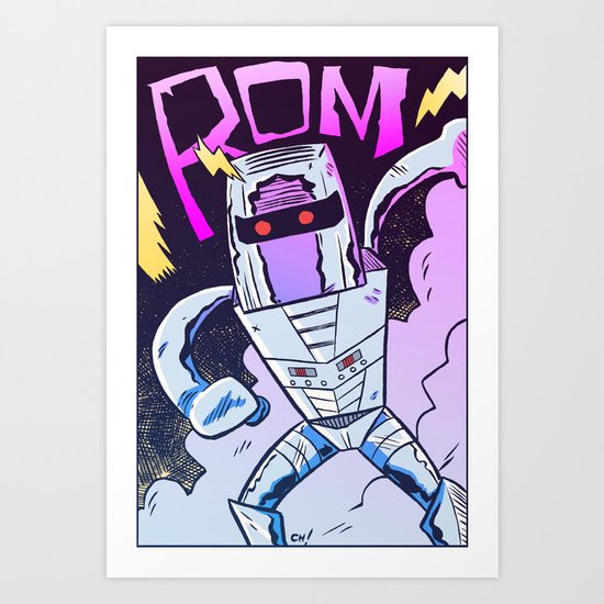 ROM! Art Print