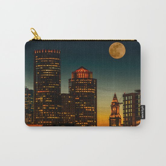 Boston Pink Moon Carry-All Pouch