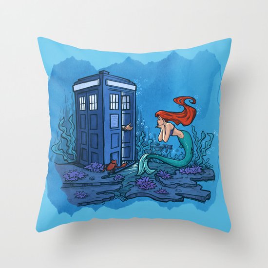Part of Every World Throw Pillow
