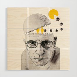 Foucault Wood Wall Art