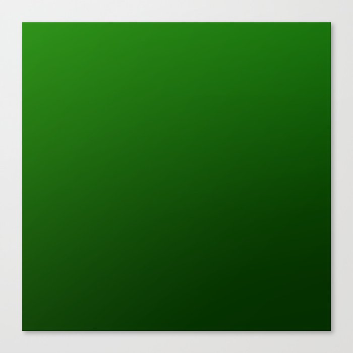 33 Green Gradient Background 220713 Minimalist Art Valourine Digital Design Canvas Print
