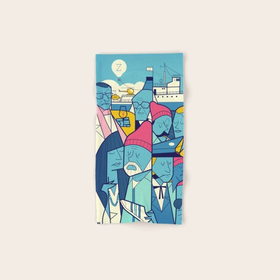 Acquatic Life Hand & Bath Towel