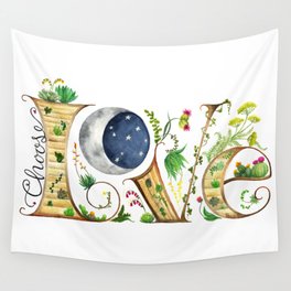 Choose Love Wall Tapestry