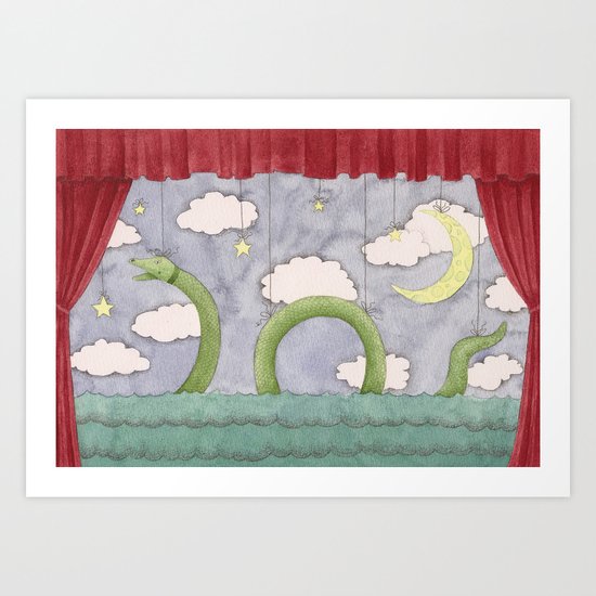 Paper Theatre Art Print