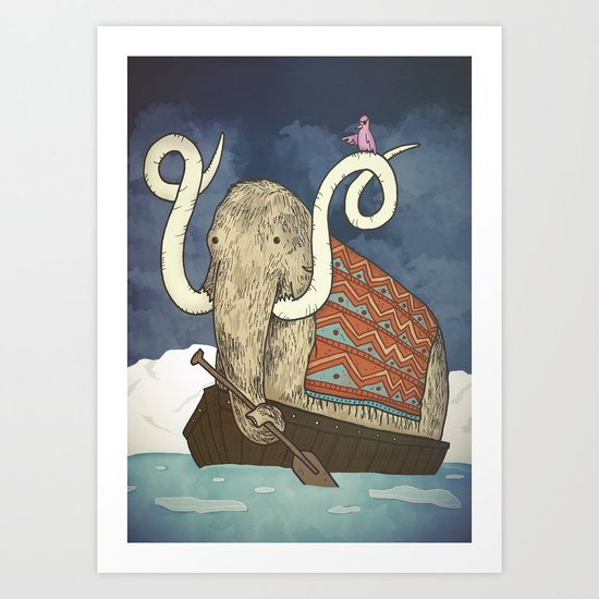 The Escape Art Print
