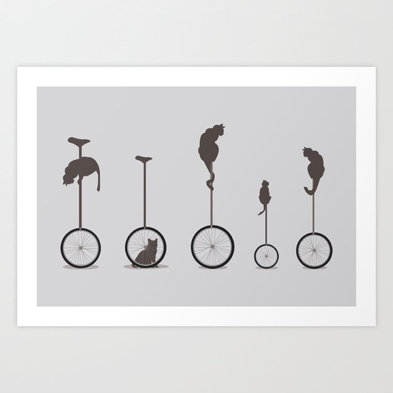 Cats Art Print