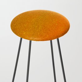 bright orange sunset architectural glass texture look Counter Stool