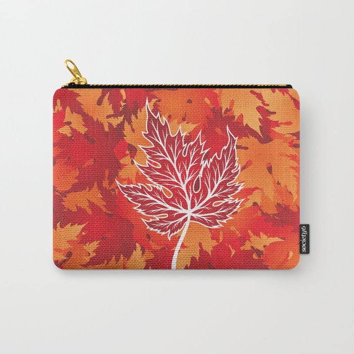 Maple Leaf Carry-All Pouch