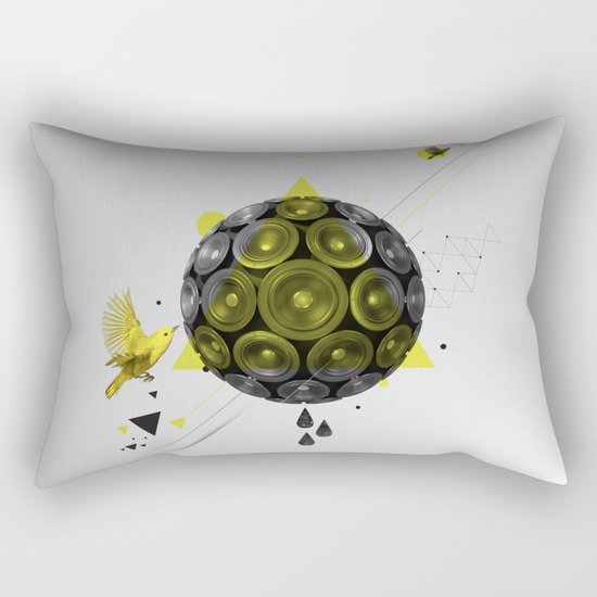 YELLOW Rectangular Pillow