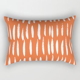 Brush Stroke Staccato Rectangular Pillow