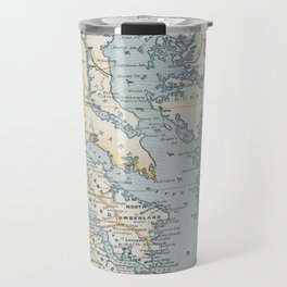Vintage Map of the Chesapeake Bay (1901) Travel Mug